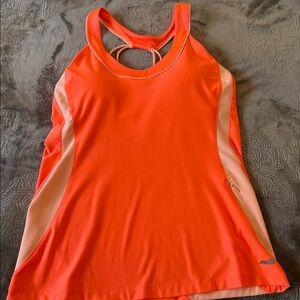 Avia Vibrant Orange and Pink Tank Top